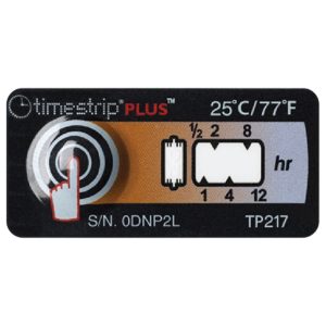 Irreversible Temperature Indicator label | Equipster Machines